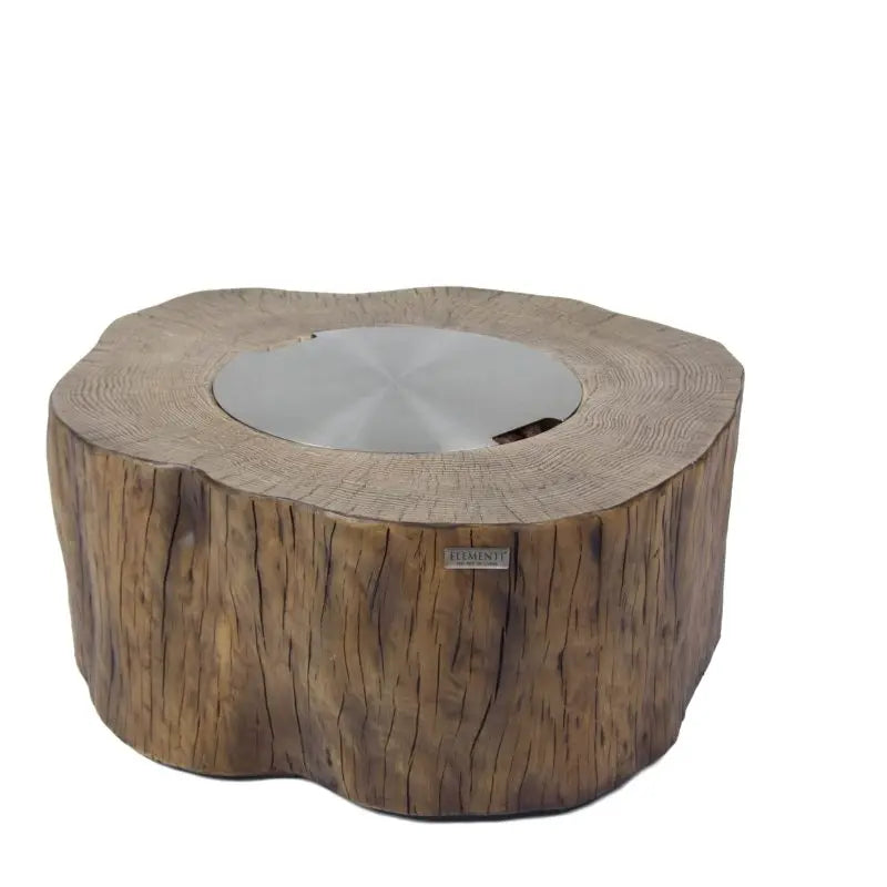 Elementi - Manchester Fire Table - Redwood - Natural Gas Item # OFG145RW-NG