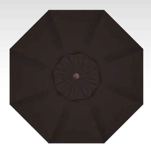Treasure Garden 11' AKZ PLUS OCTAGON SUNBRELLA BLACK - BLACK Treasure Garden