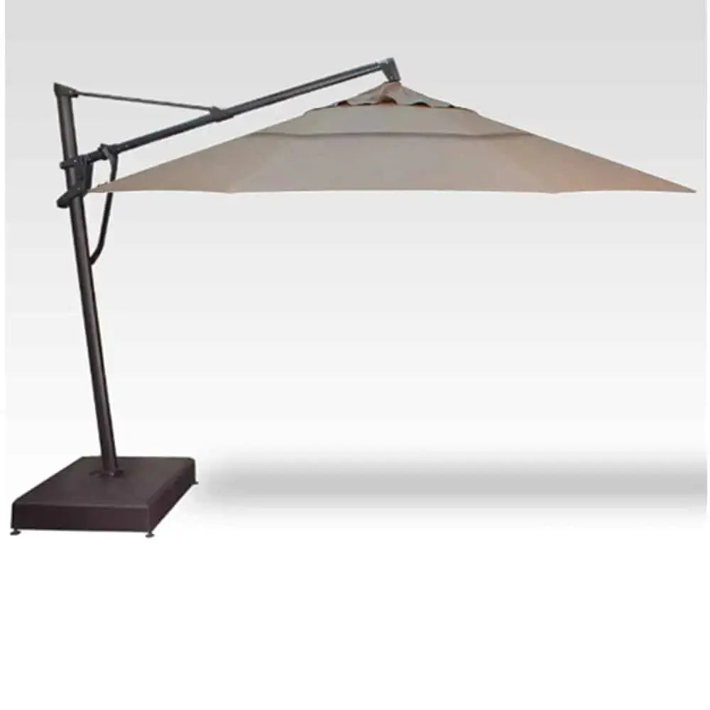 Treasure Garden 11' AKZ PLUS OCTAGON SUNBRELLA BLACK - CAST ASH Treasure Garden