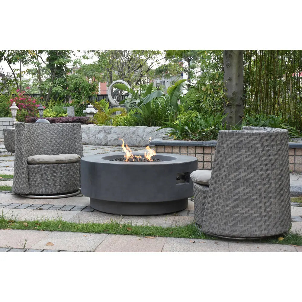 Elementi - Ross Fire Table - Natural Gas Item # OFG127-NG