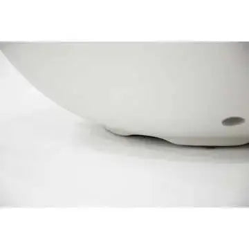 Elementi - Lunar Fire Bowl cream white - Propane Item # OFG101CW-LP