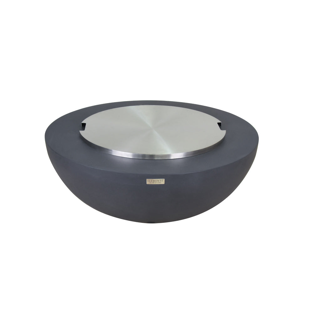 Elementi - Lunar Bowl Dark Gray - Natural Gas