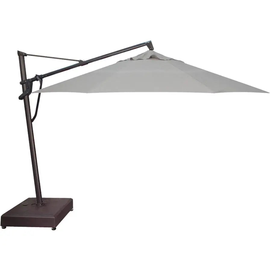 Treasure Garden 11' AKZ PLUS OCTAGON SUNBRELLA BLACK - CAST SILVER Treasure Garden