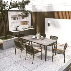 Berglite - Himmel 6-Person Dining Set with cover Berglite