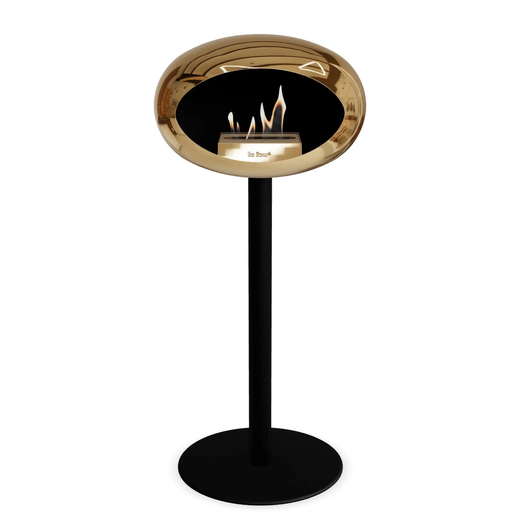 Le Feu Steel High Dome <br>Chromed Rose Gold Le Feu