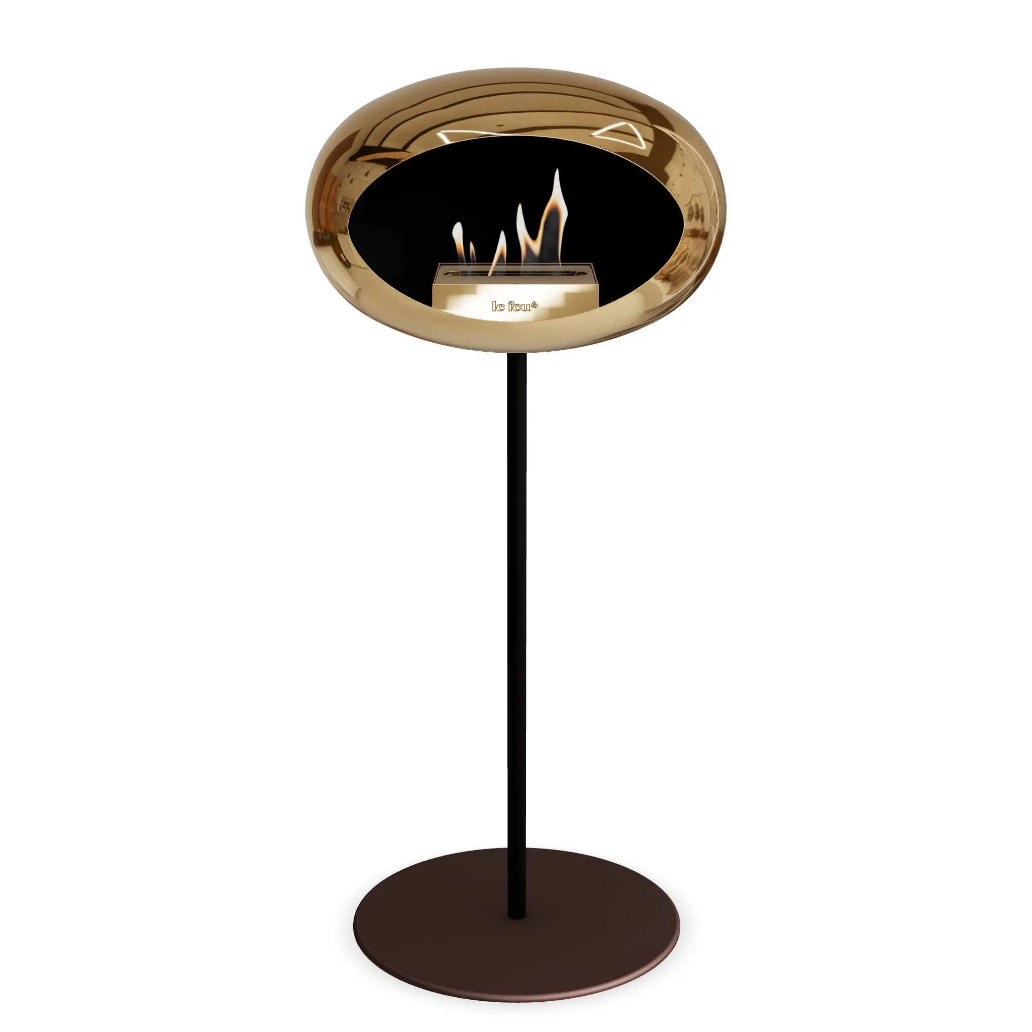 Le Feu Steel High Dome <br>Chromed Rose Gold Le Feu