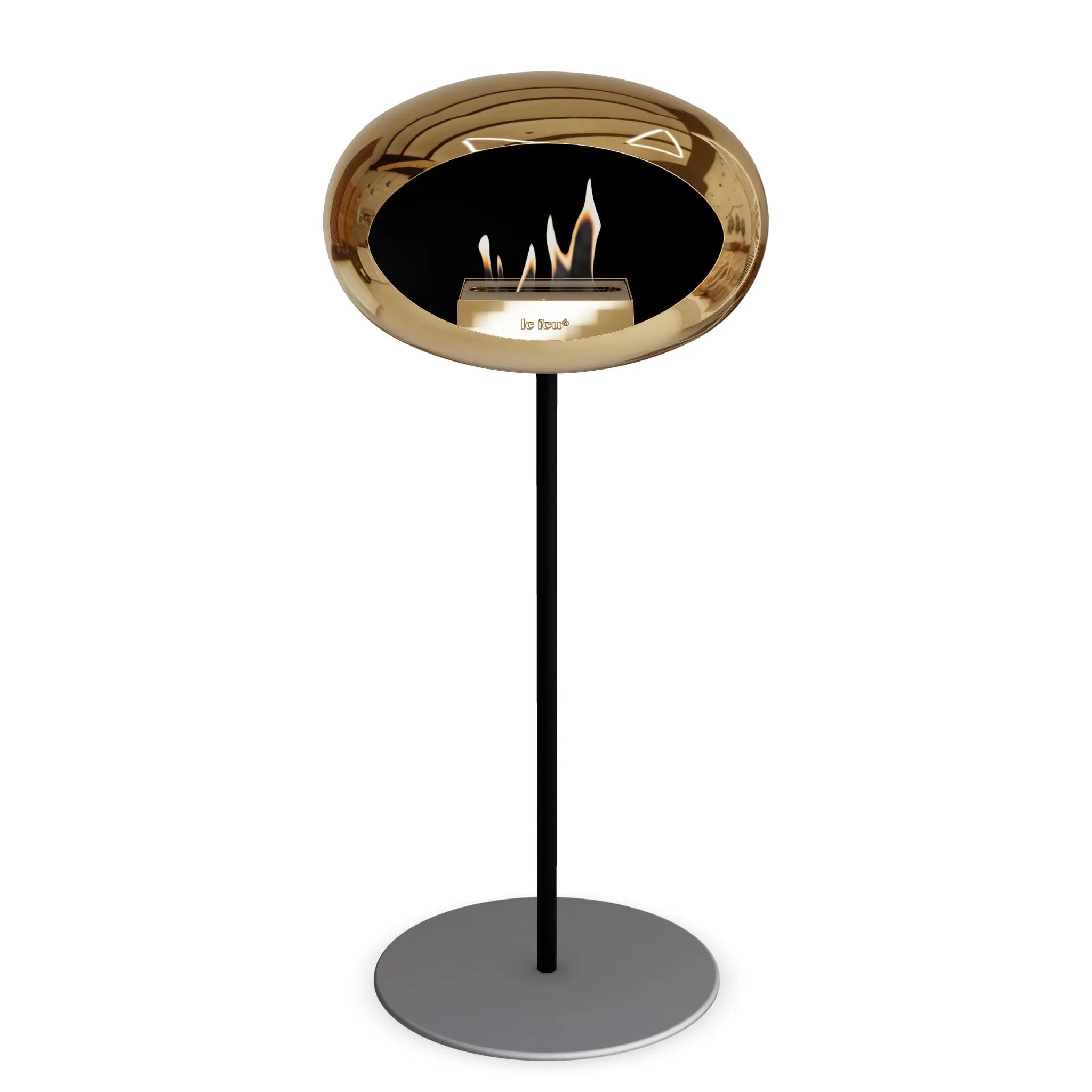 Le Feu Steel High Dome <br>Chromed Rose Gold Le Feu