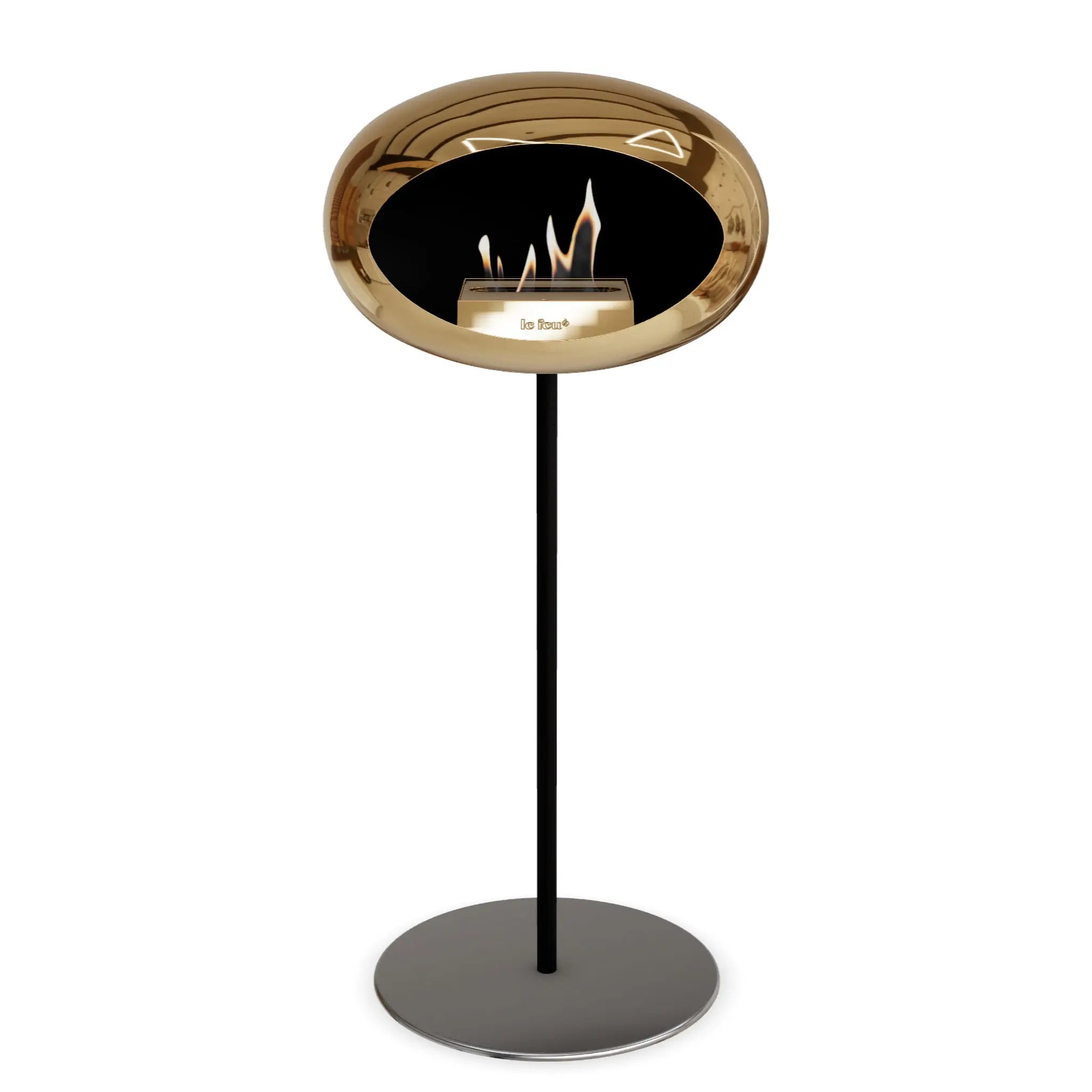 Le Feu Steel High Dome <br>Chromed Rose Gold Le Feu
