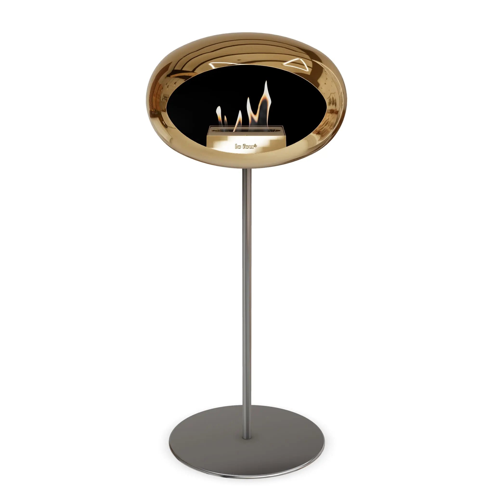 Le Feu Steel High Dome <br>Chromed Rose Gold Le Feu