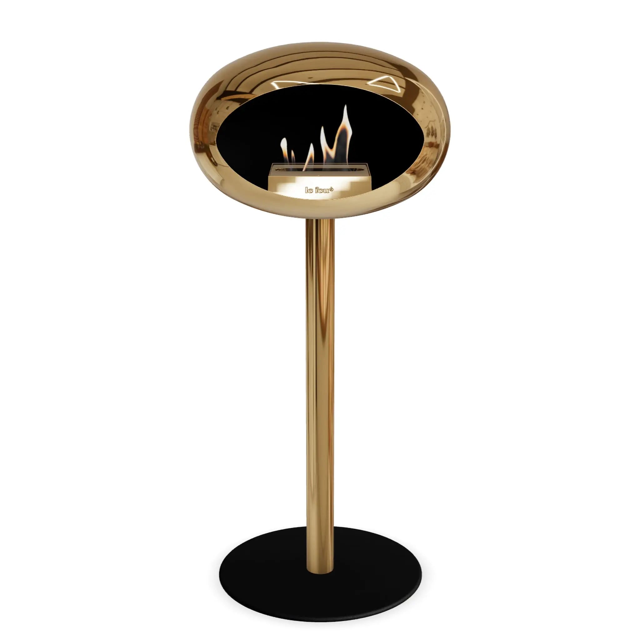 Le Feu Steel High Dome <br>Chromed Rose Gold Le Feu