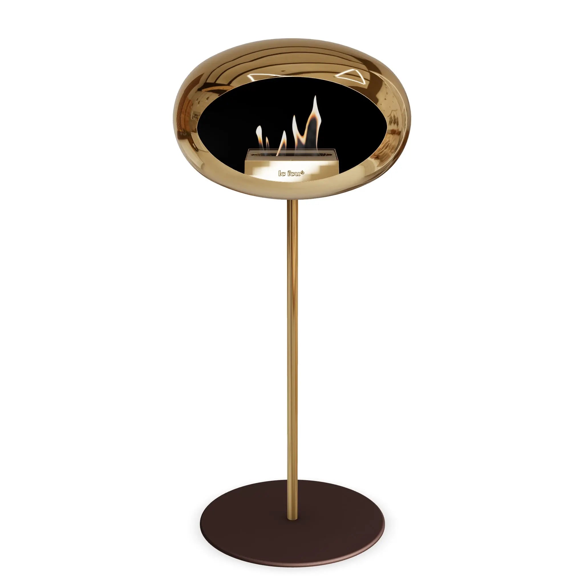 Le Feu Steel High Dome <br>Chromed Rose Gold Le Feu