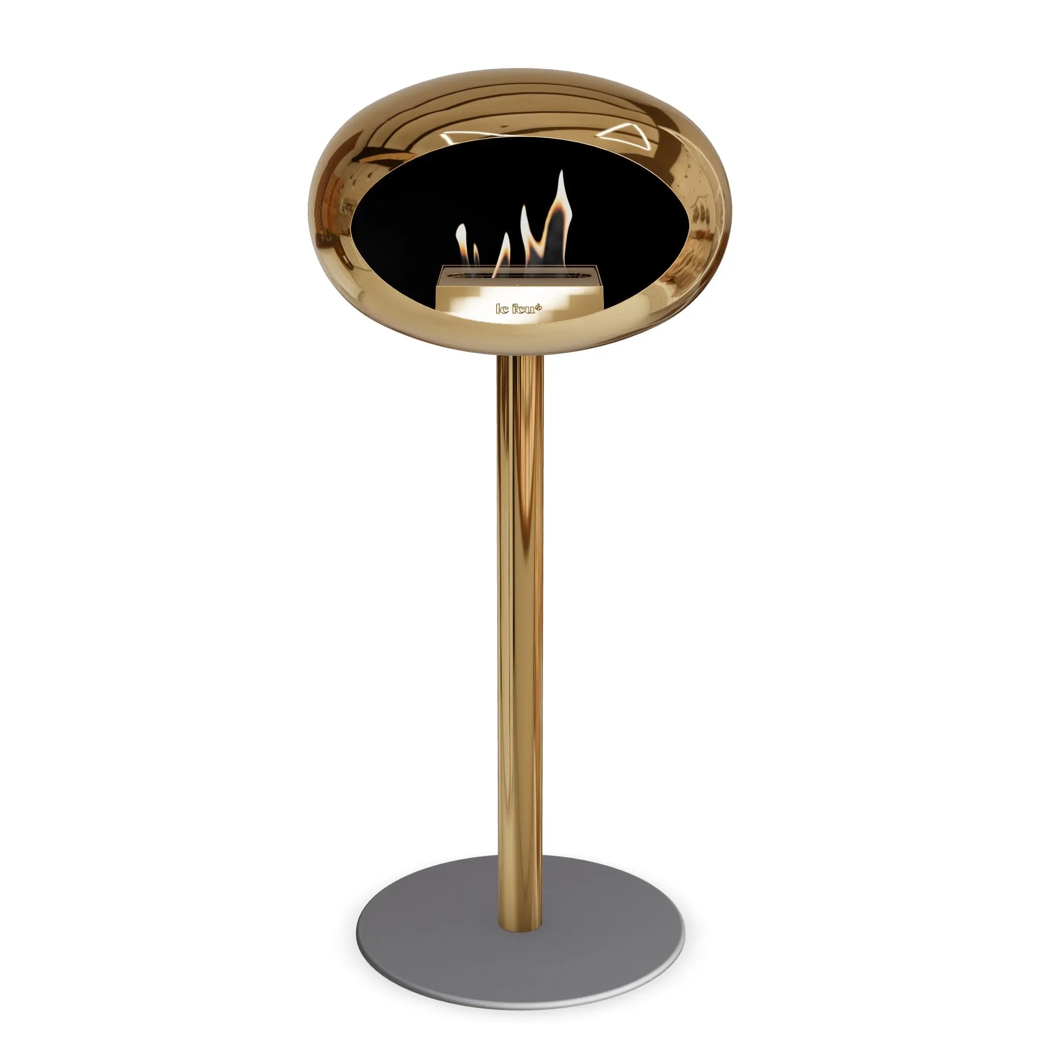 Le Feu Steel High Dome <br>Chromed Rose Gold Le Feu