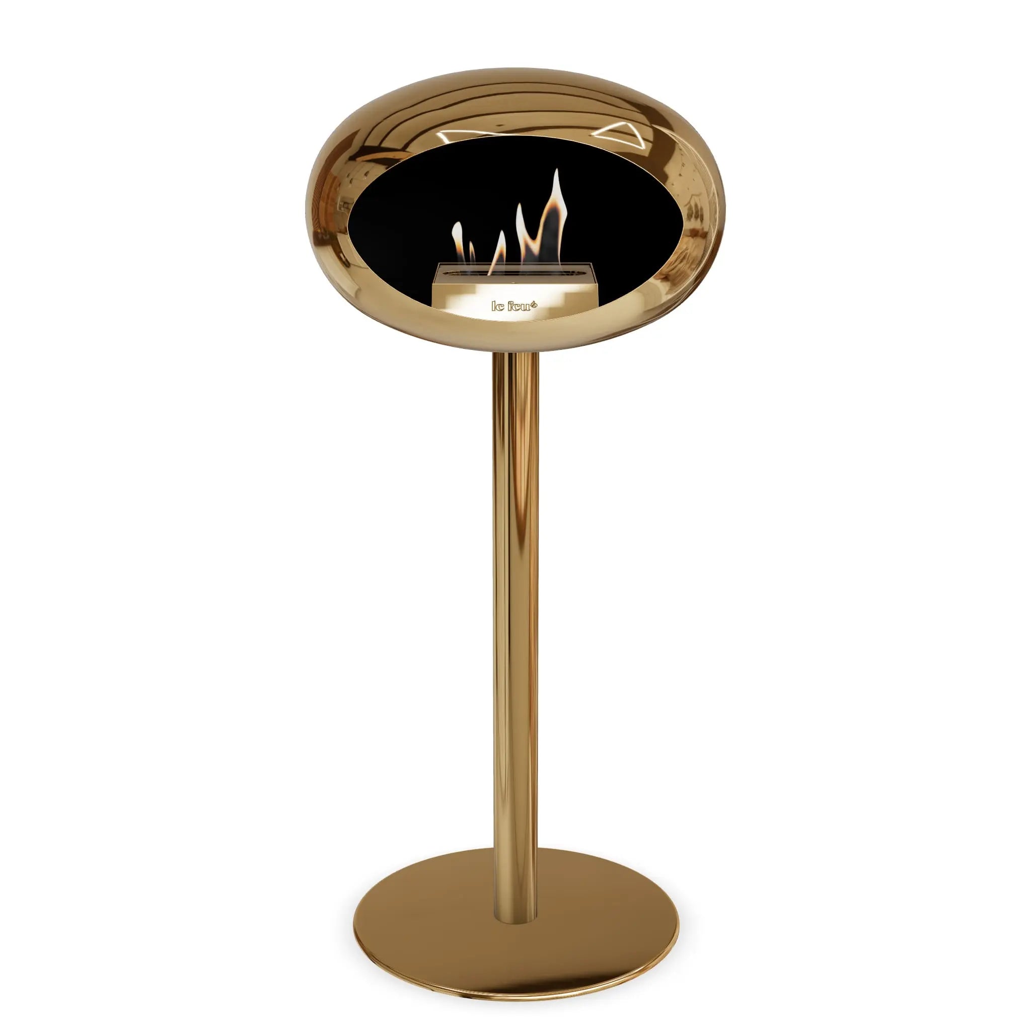 Le Feu Steel High Dome <br>Chromed Rose Gold Le Feu