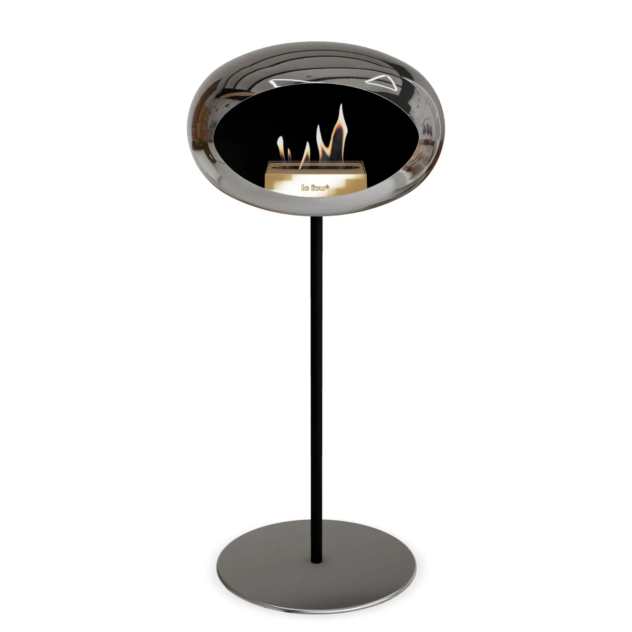 Le Feu Steel High Dome <br>Chromed Silver - Grande Outdoors