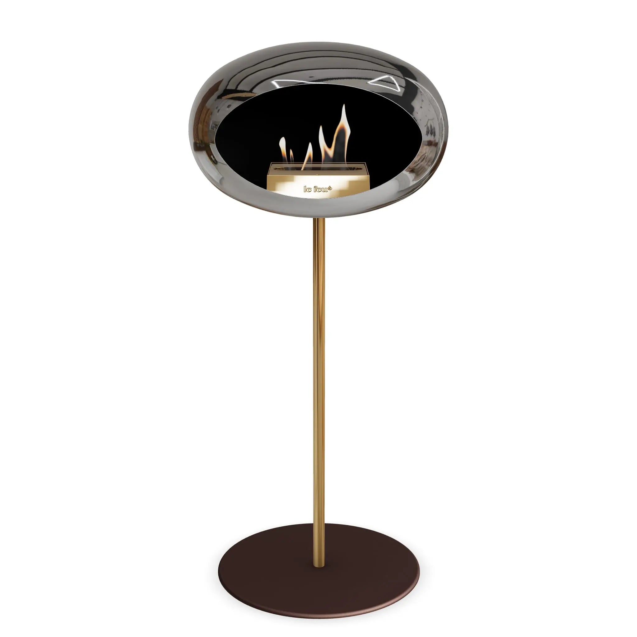 Le Feu Steel High Dome <br>Chromed Silver - Grande Outdoors