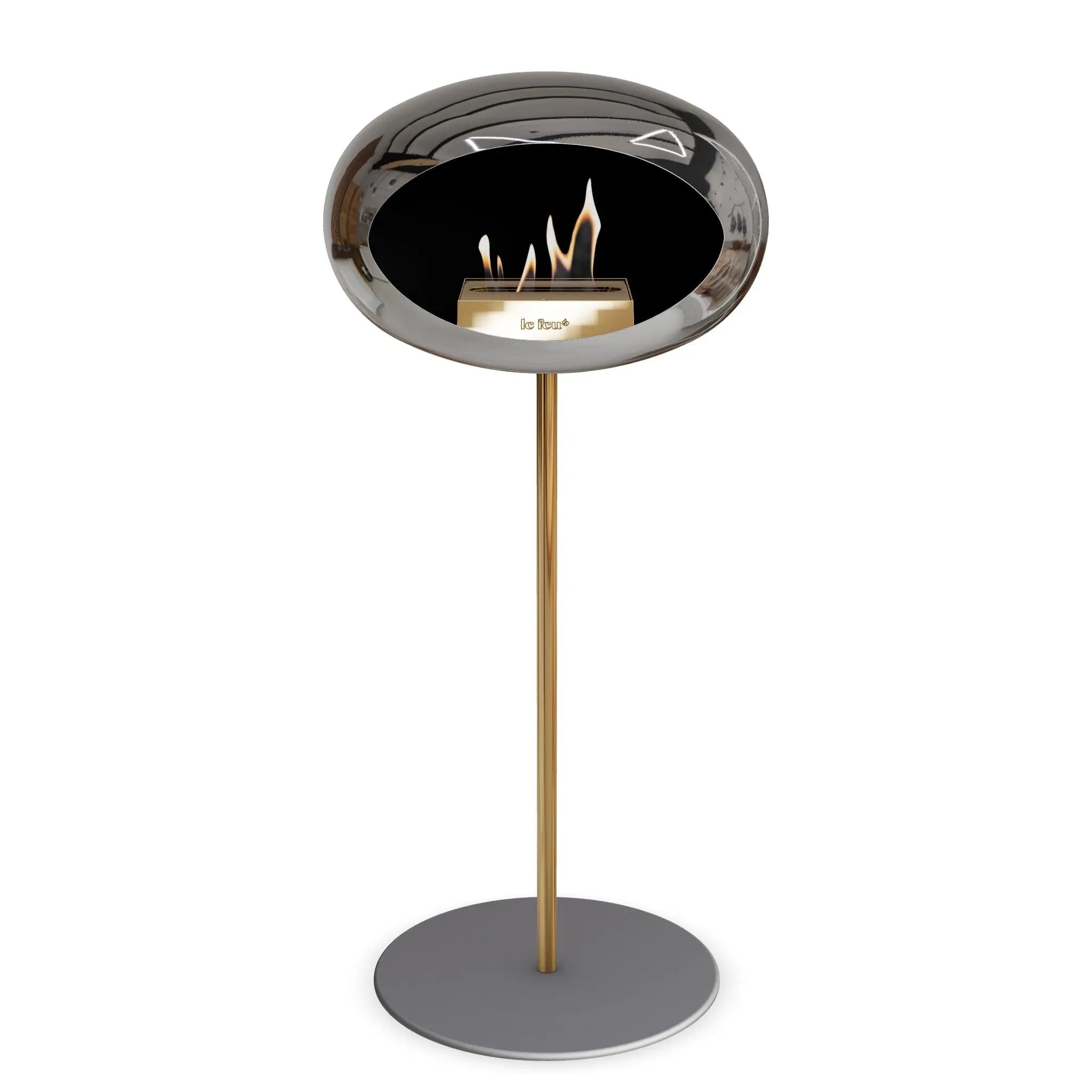 Le Feu Steel High Dome <br>Chromed Silver - Grande Outdoors