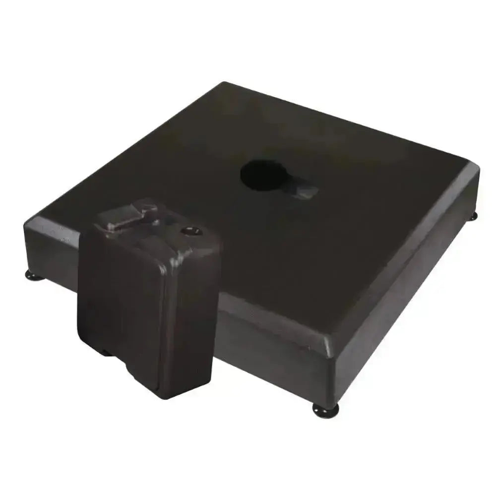 Treasure Garden 13' AKZ PLUS OCTAGON SUNBRELLA STARLUX BLACK - CAST SILVER Treasure Garden