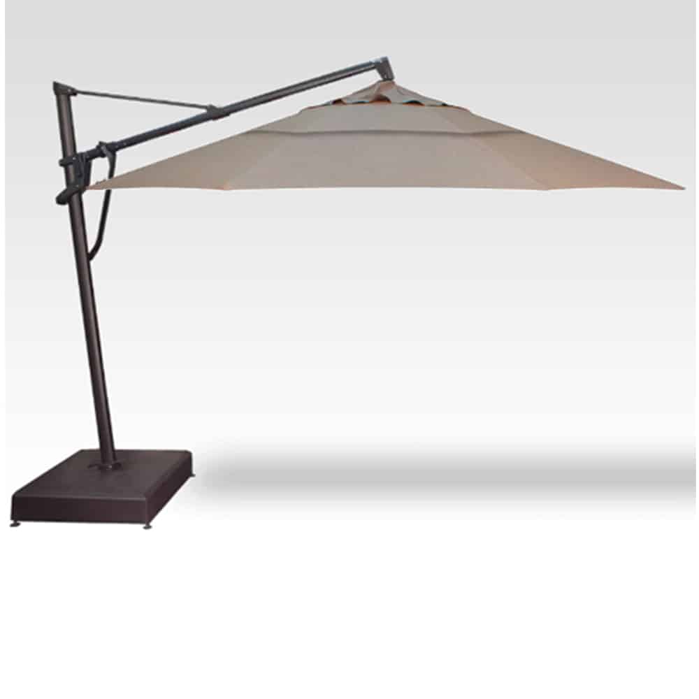 Treasure Garden 11' AKZ PLUS OCTAGON SUNBRELLA BLACK - CAST ASH
