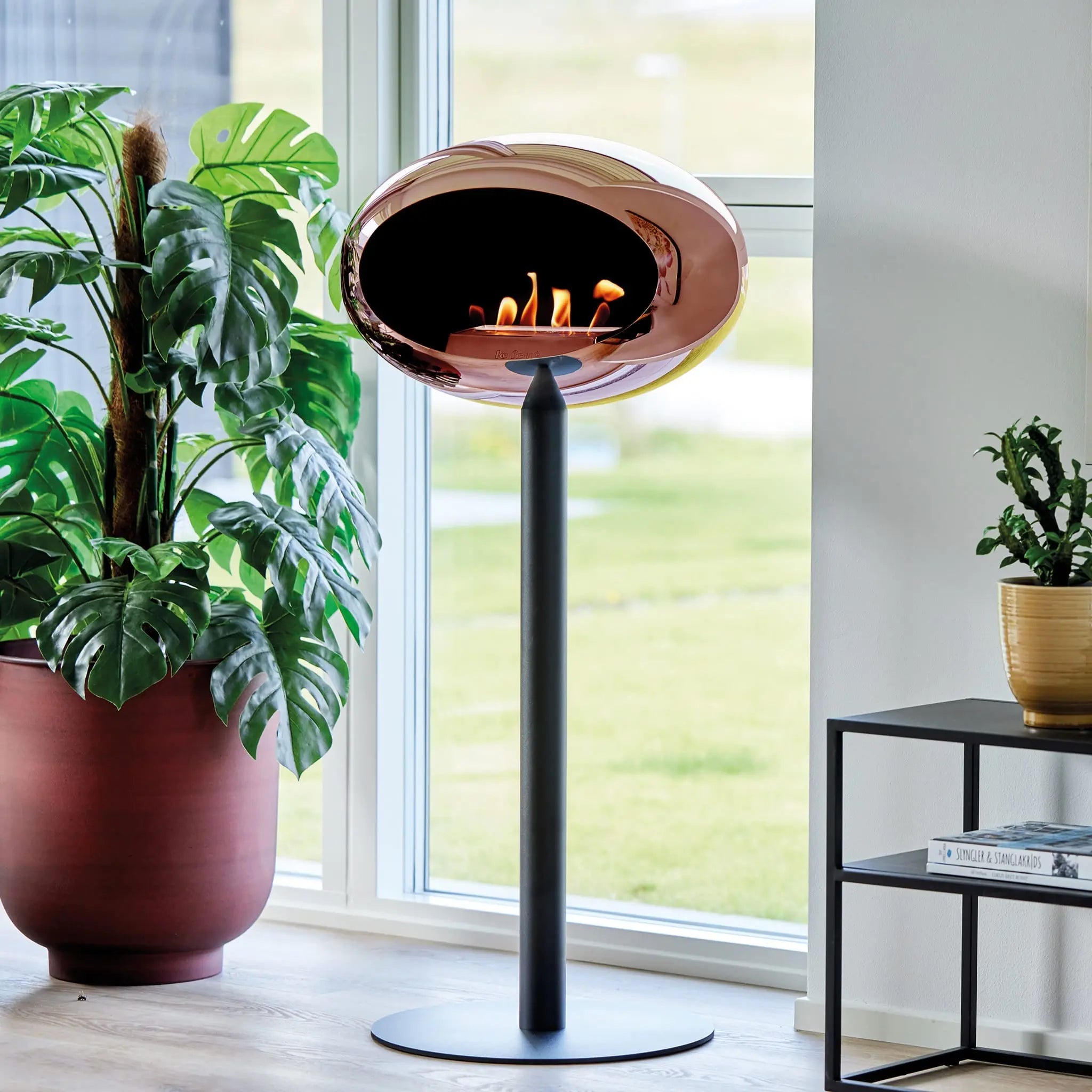 Le Feu Steel High Dome <br>Chromed Rose Gold Le Feu
