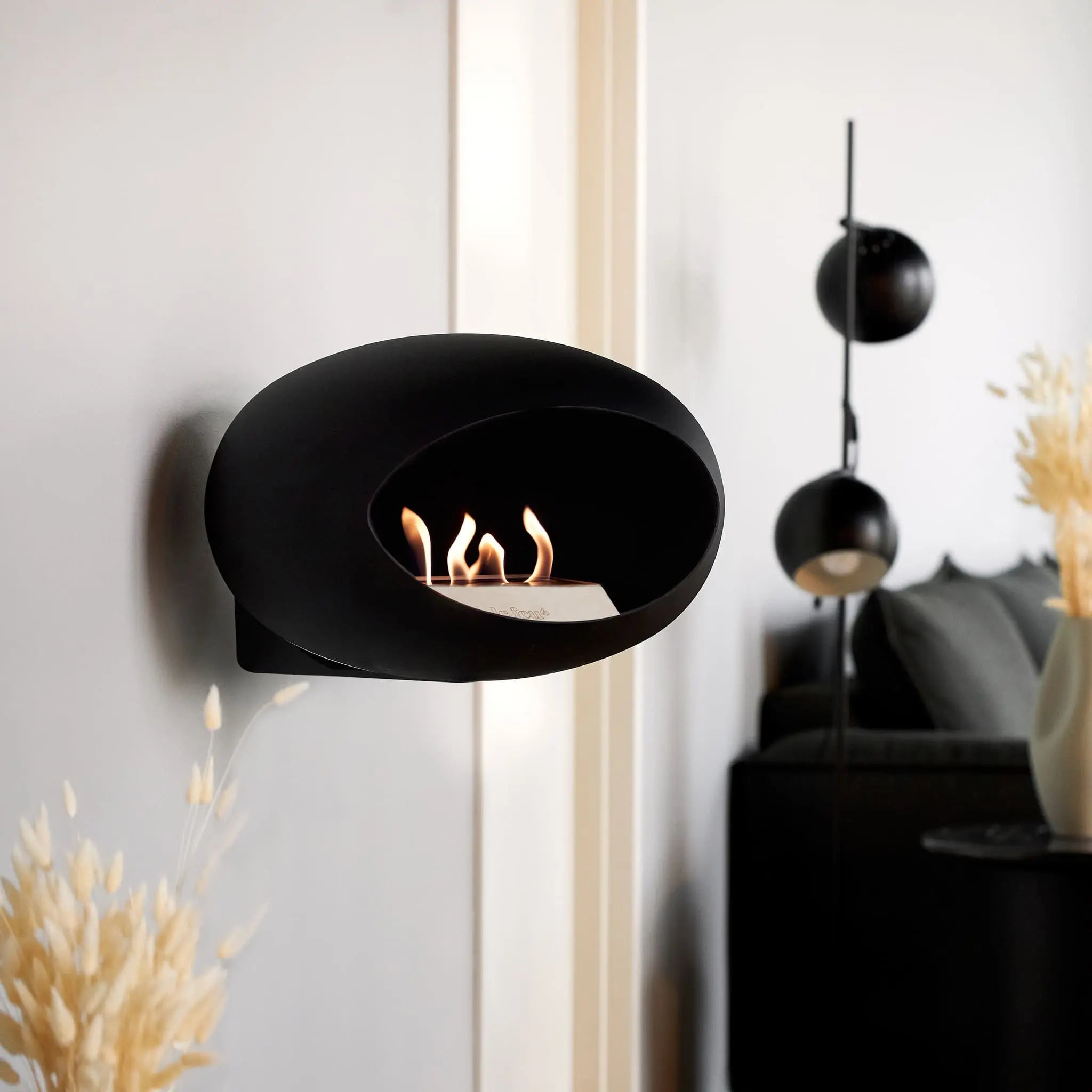 Le Feu Wall Dome <br>Black Le Feu