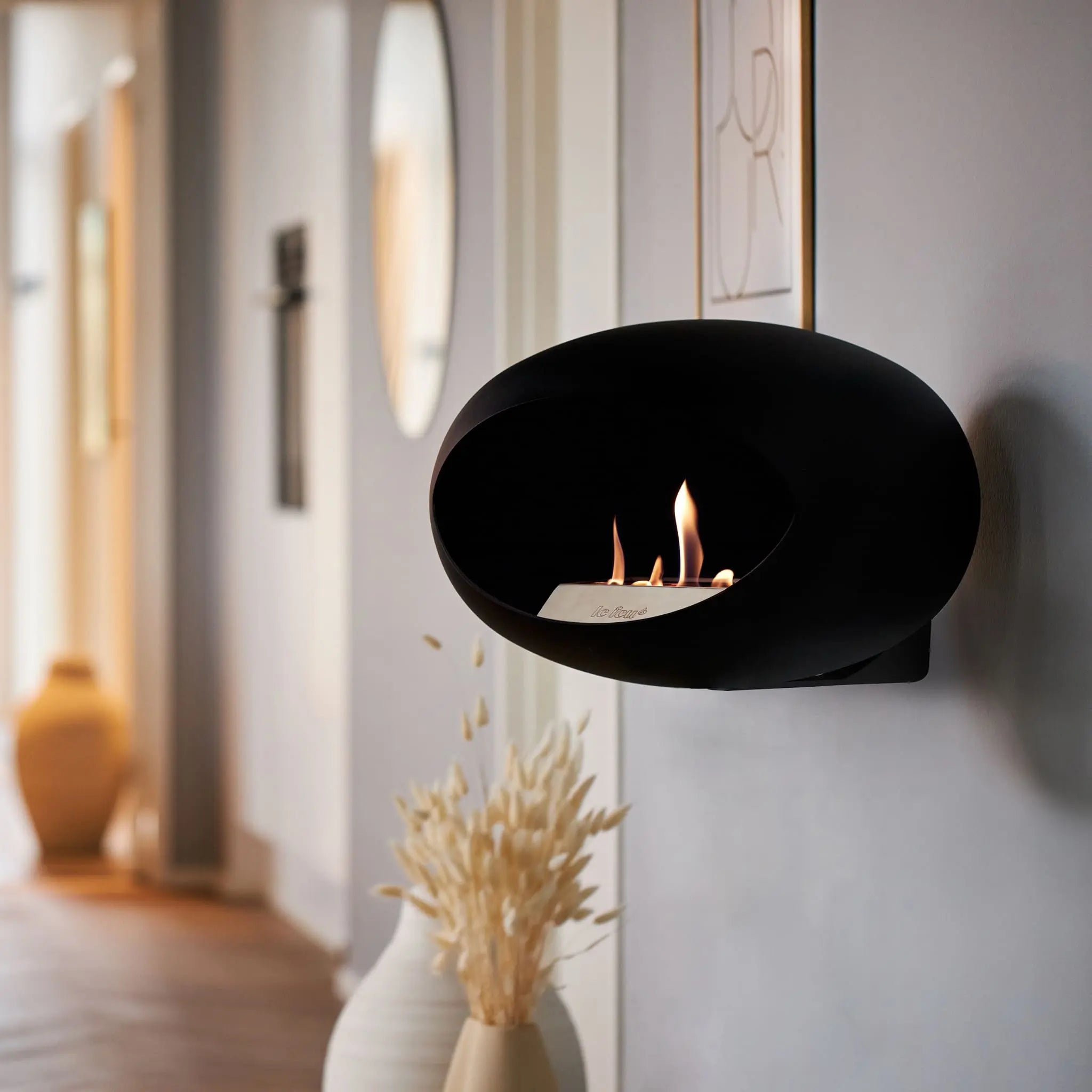 Le Feu Wall Dome <br>Black Le Feu