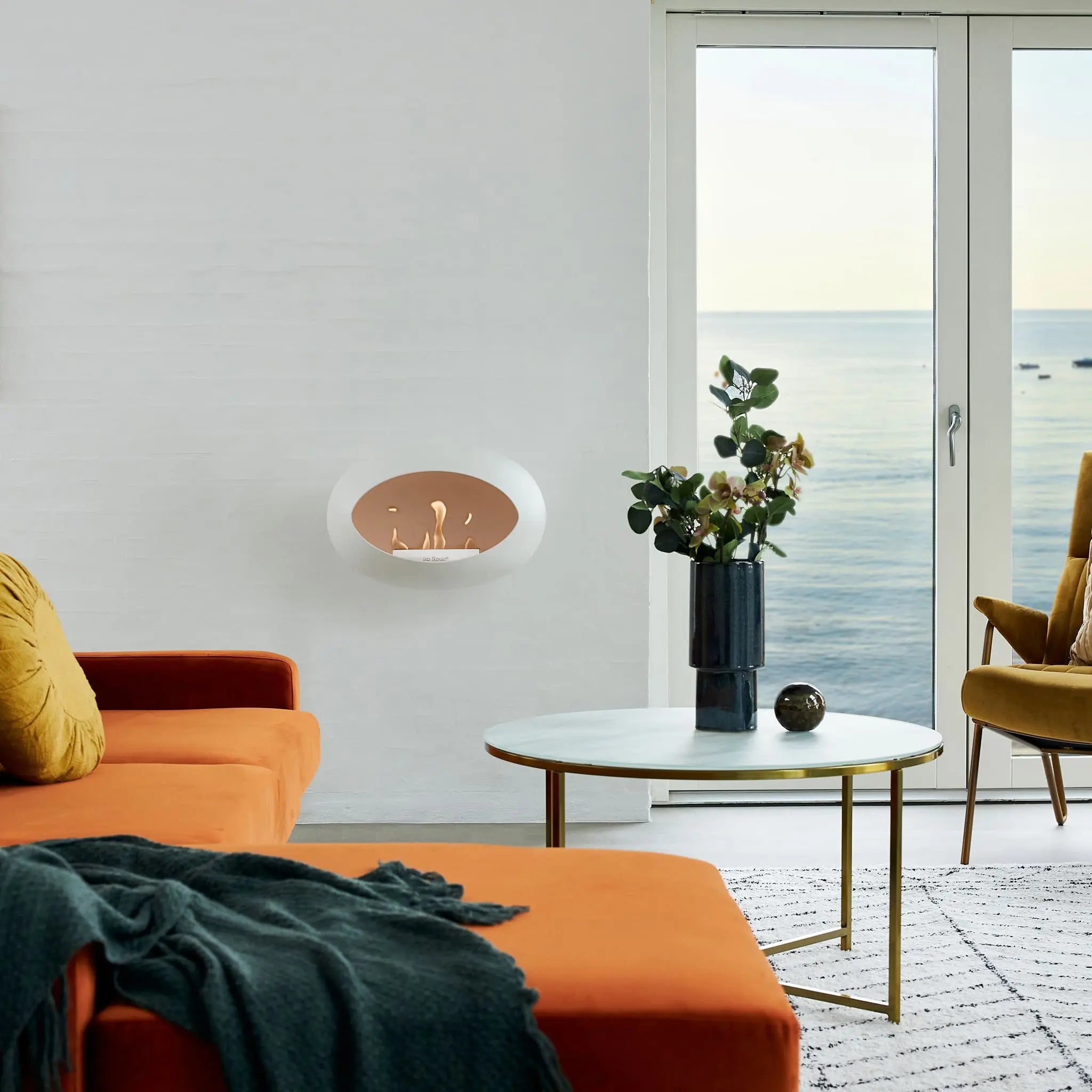 Le Feu Wall Dome <br>White Le Feu