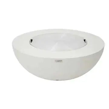 Elementi - Lunar Fire Bowl cream white - Propane Item # OFG101CW-LP