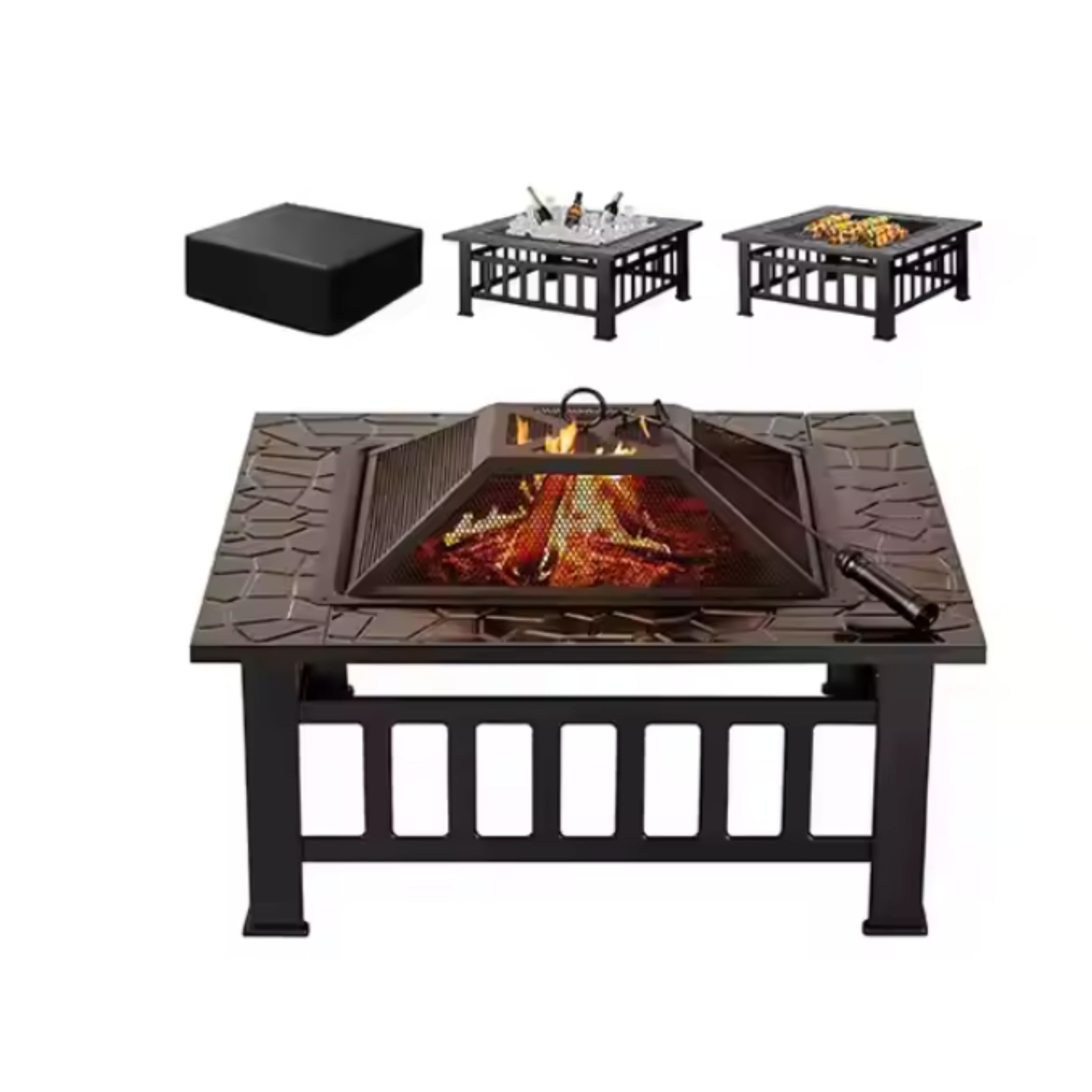 ClassicFlame Traditional Fire Table