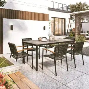 Berglite -  Himmel 6-Person Dining Set with cover Berglite
