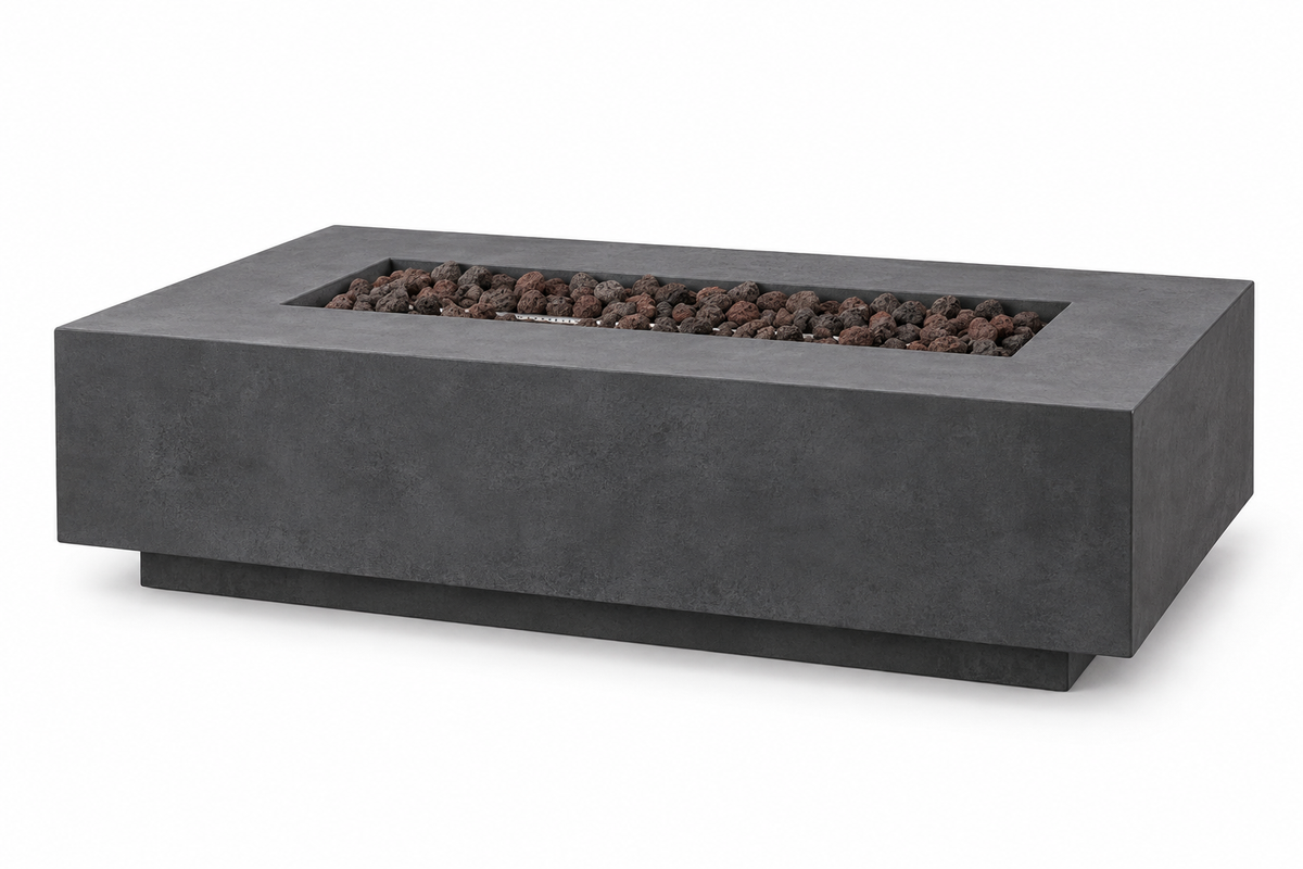 Elementi Andes OFG309DG Dark Gray propane fire table