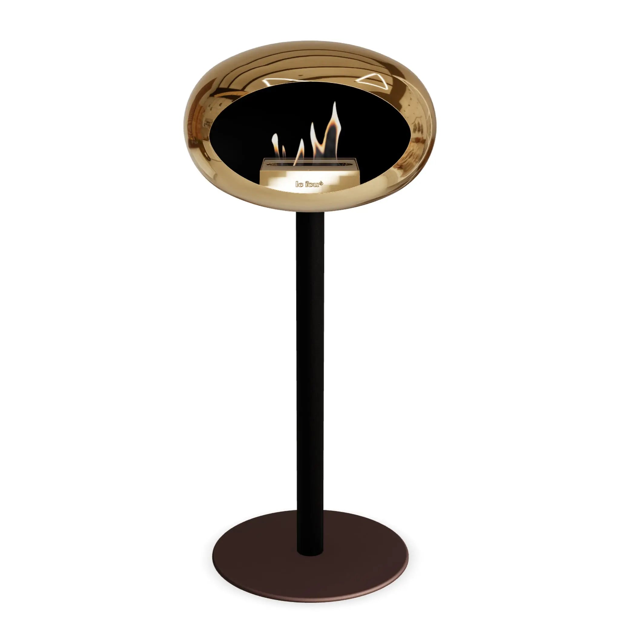 Le Feu Steel High Dome <br>Chromed Rose Gold Le Feu