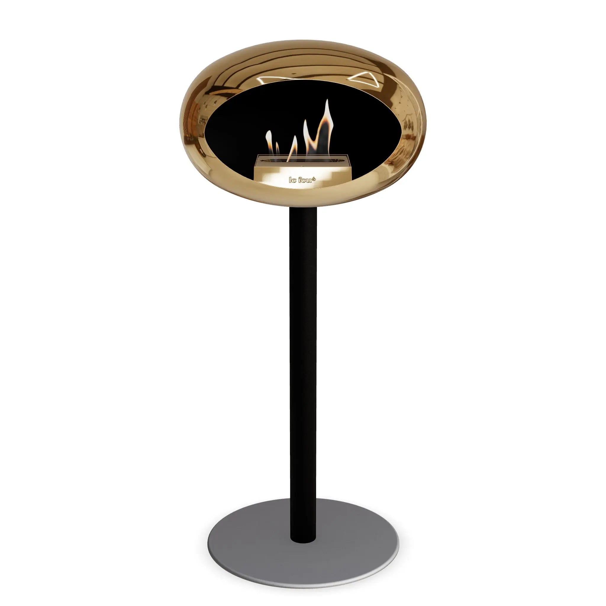 Le Feu Steel High Dome <br>Chromed Rose Gold Le Feu
