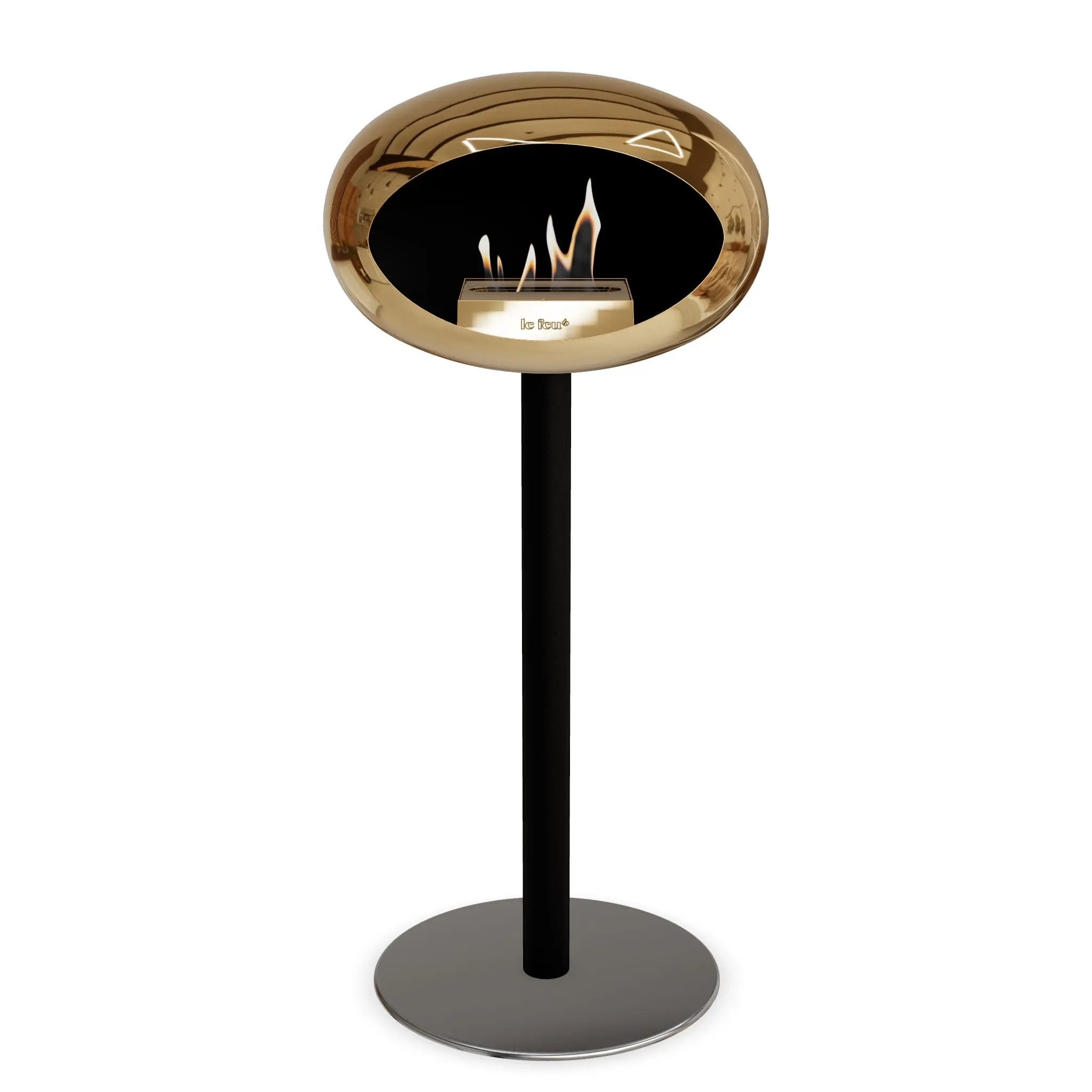 Le Feu Steel High Dome <br>Chromed Rose Gold Le Feu