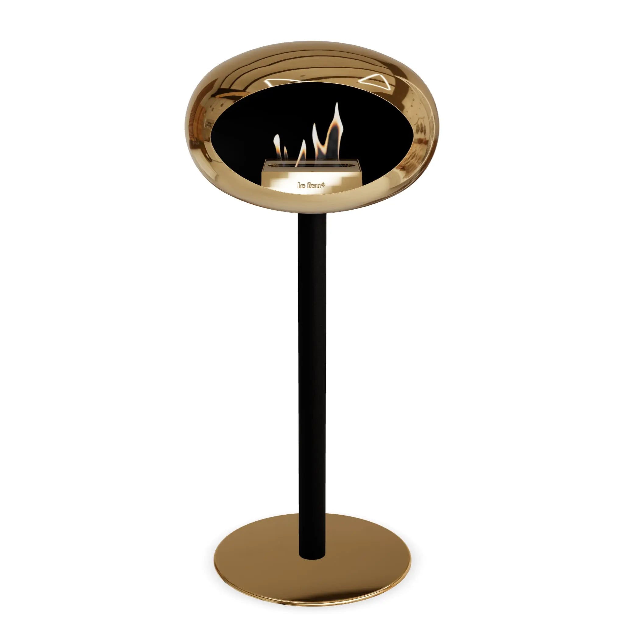 Le Feu Steel High Dome <br>Chromed Rose Gold Le Feu