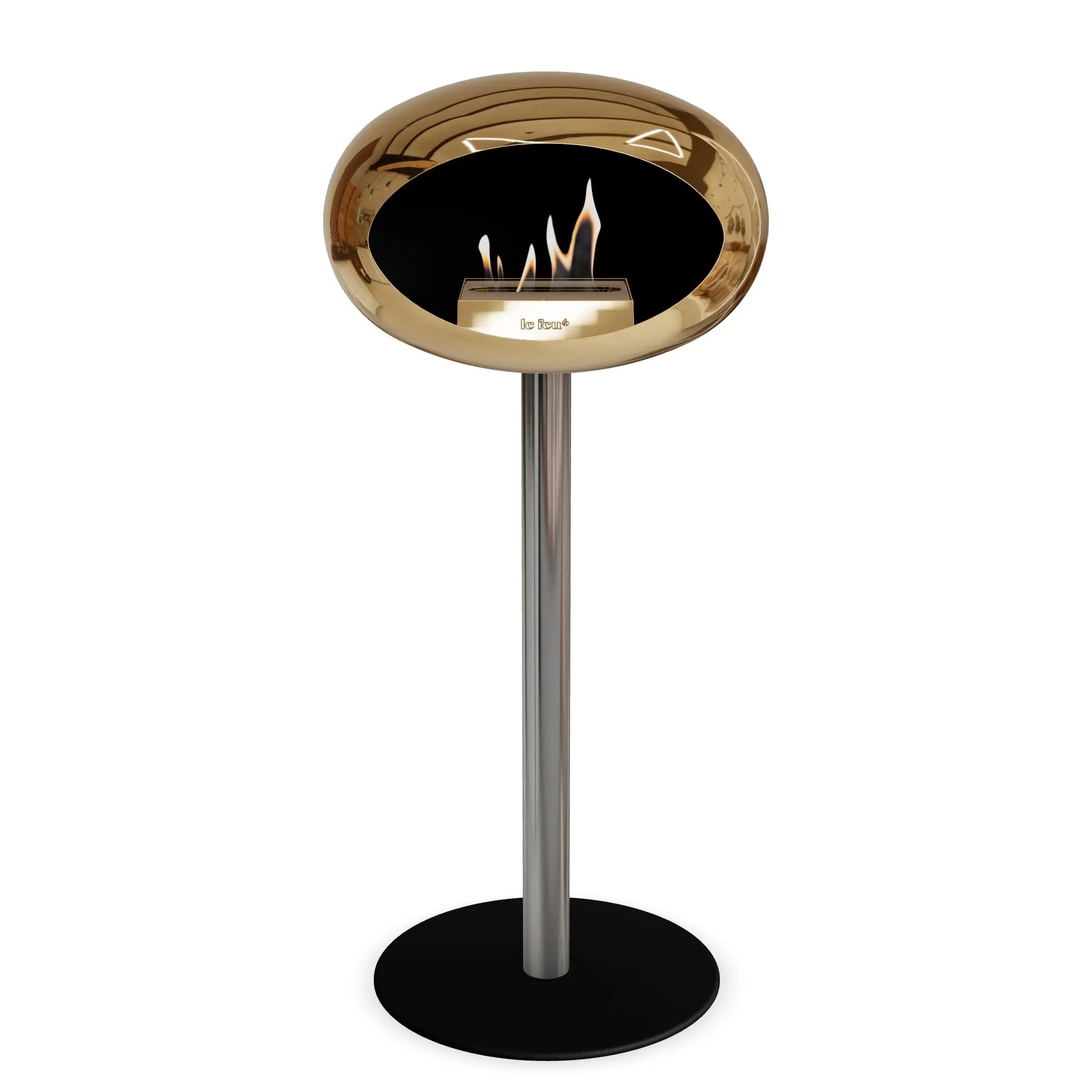 Le Feu Steel High Dome <br>Chromed Rose Gold Le Feu