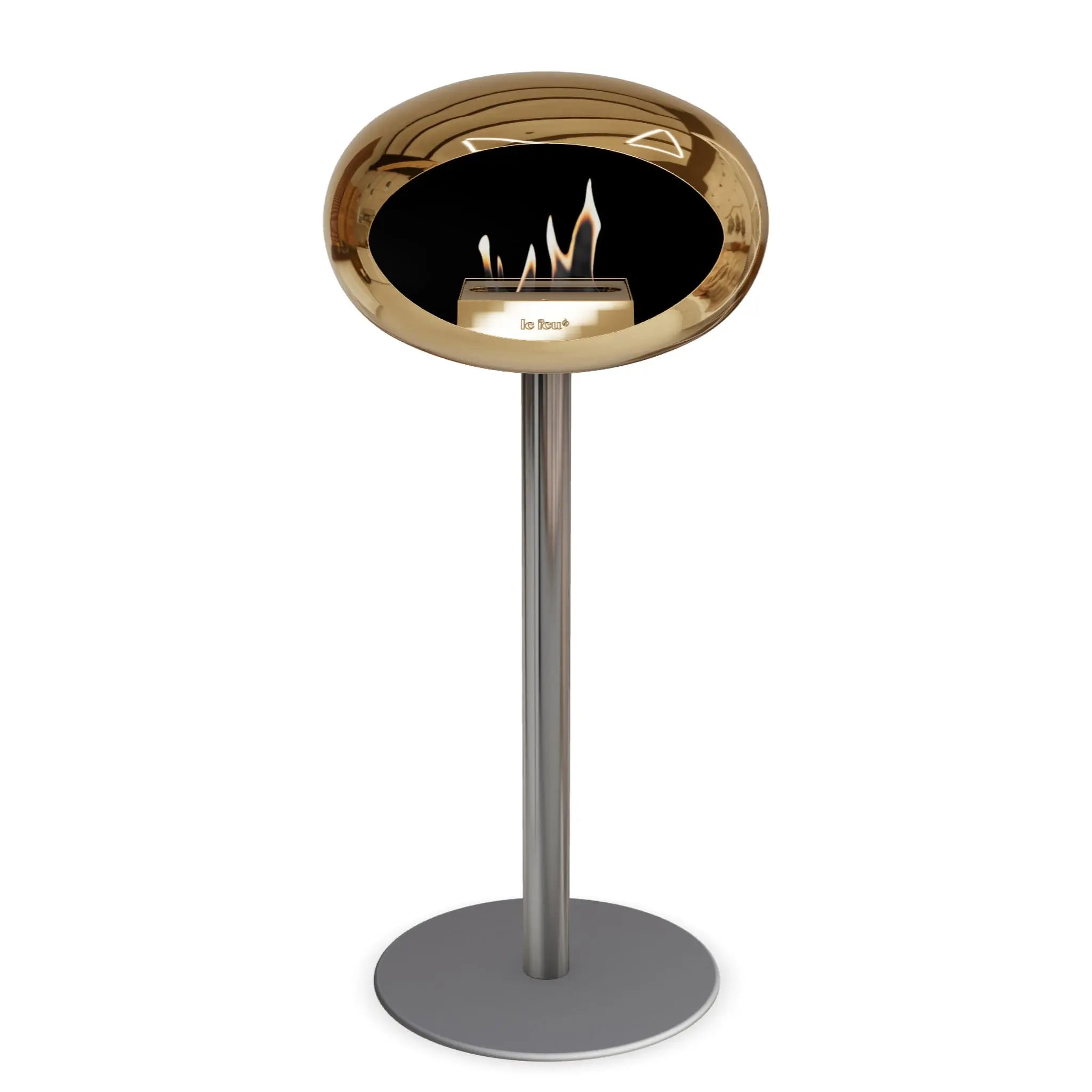 Le Feu Steel High Dome <br>Chromed Rose Gold Le Feu