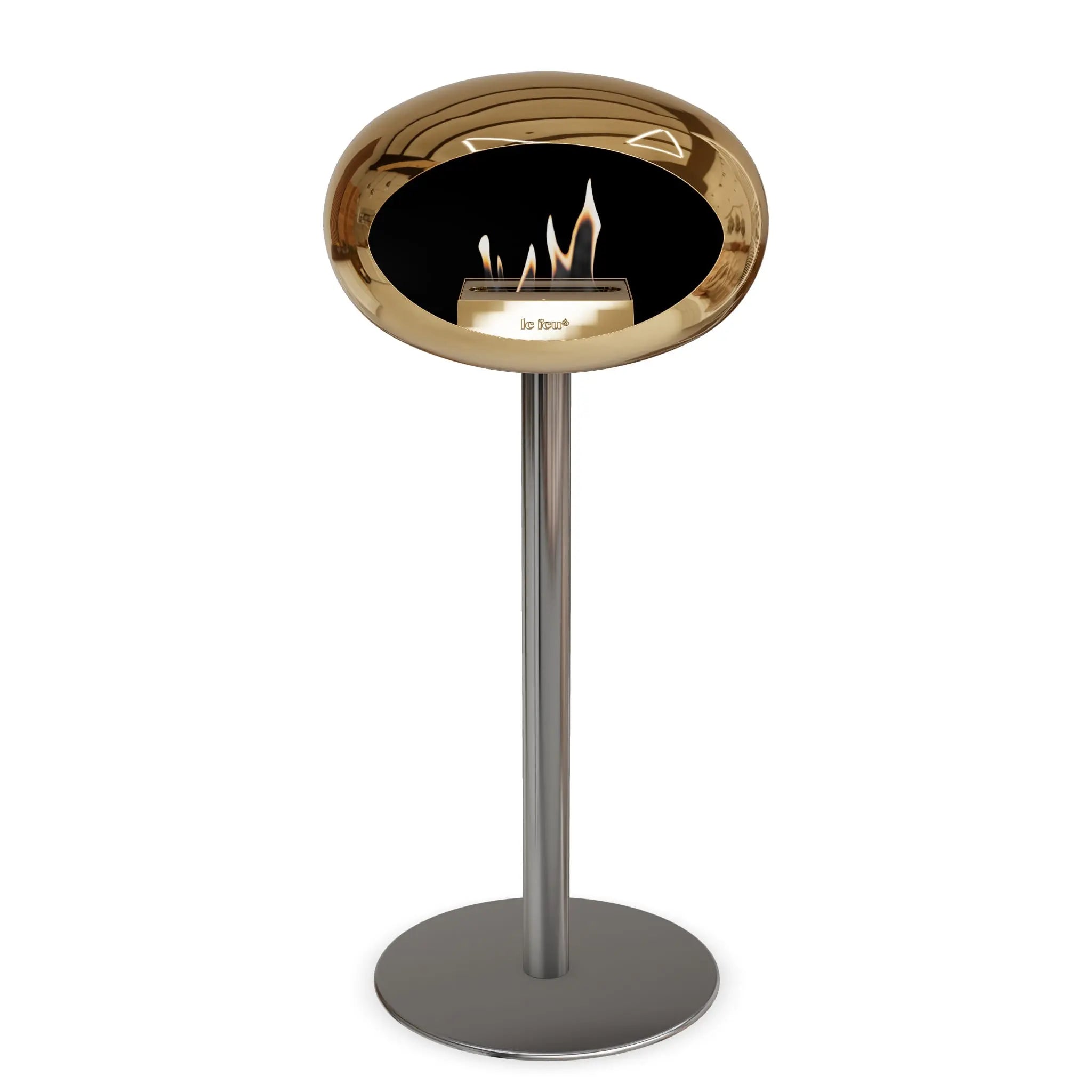Le Feu Steel High Dome <br>Chromed Rose Gold Le Feu