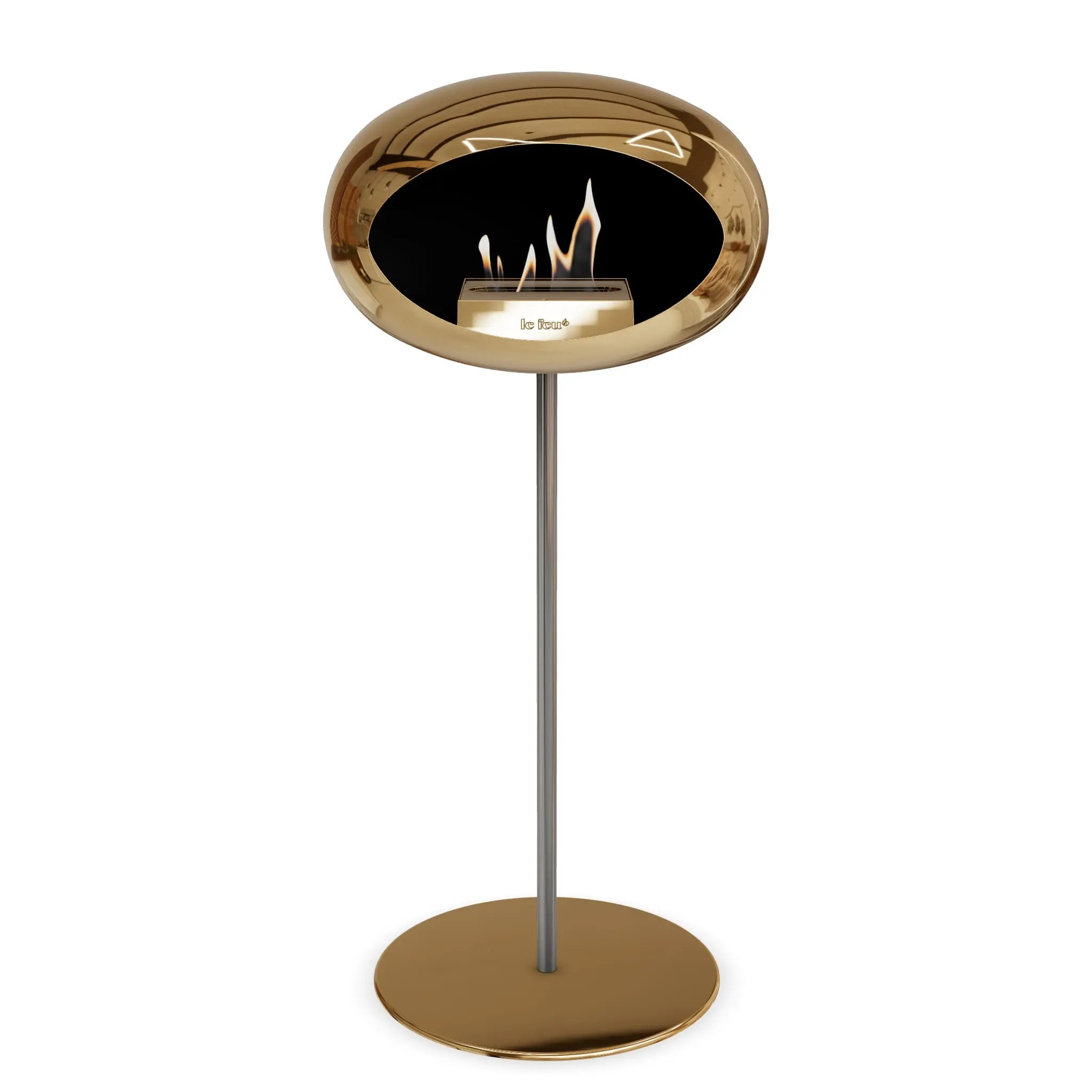 Le Feu Steel High Dome <br>Chromed Rose Gold Le Feu