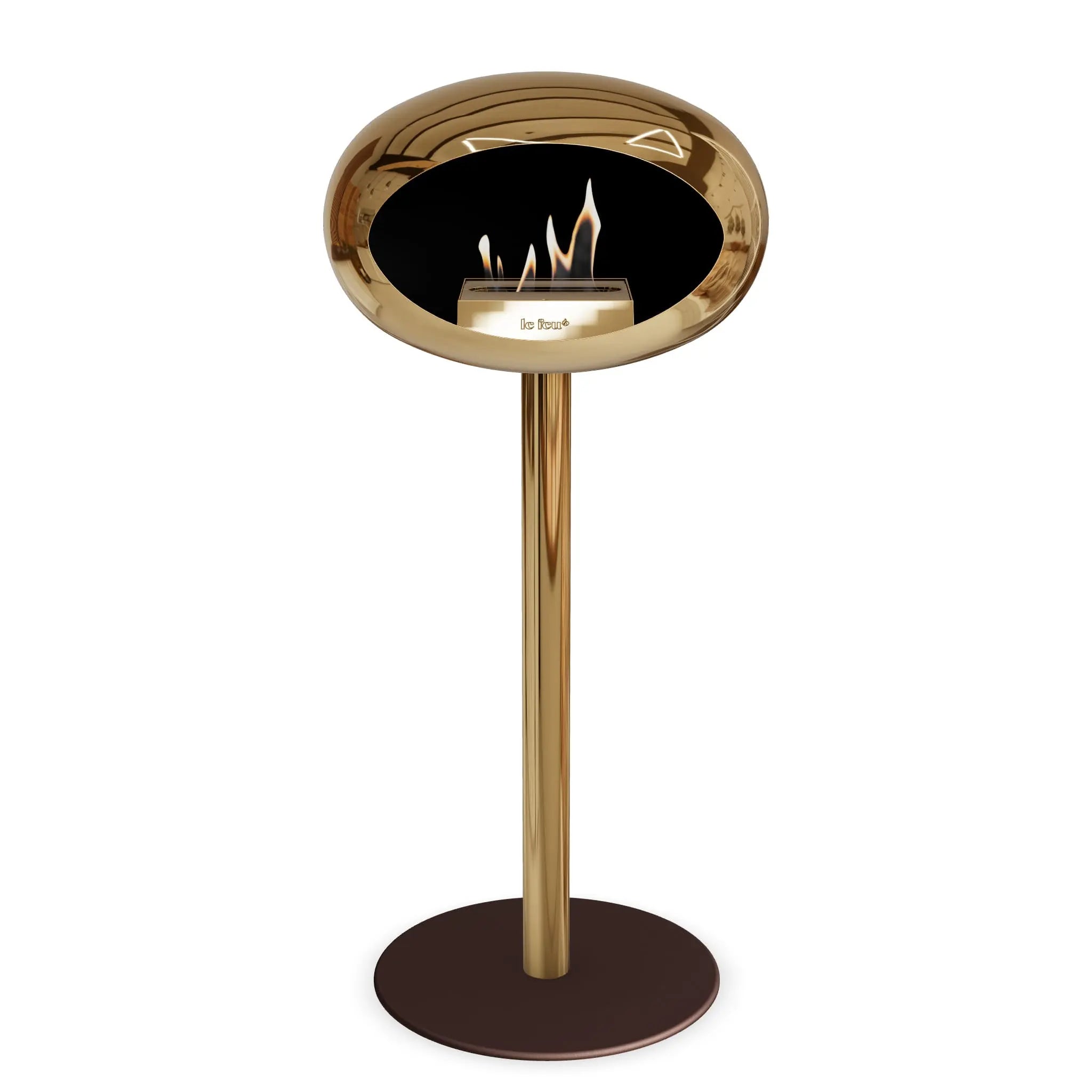 Le Feu Steel High Dome <br>Chromed Rose Gold Le Feu