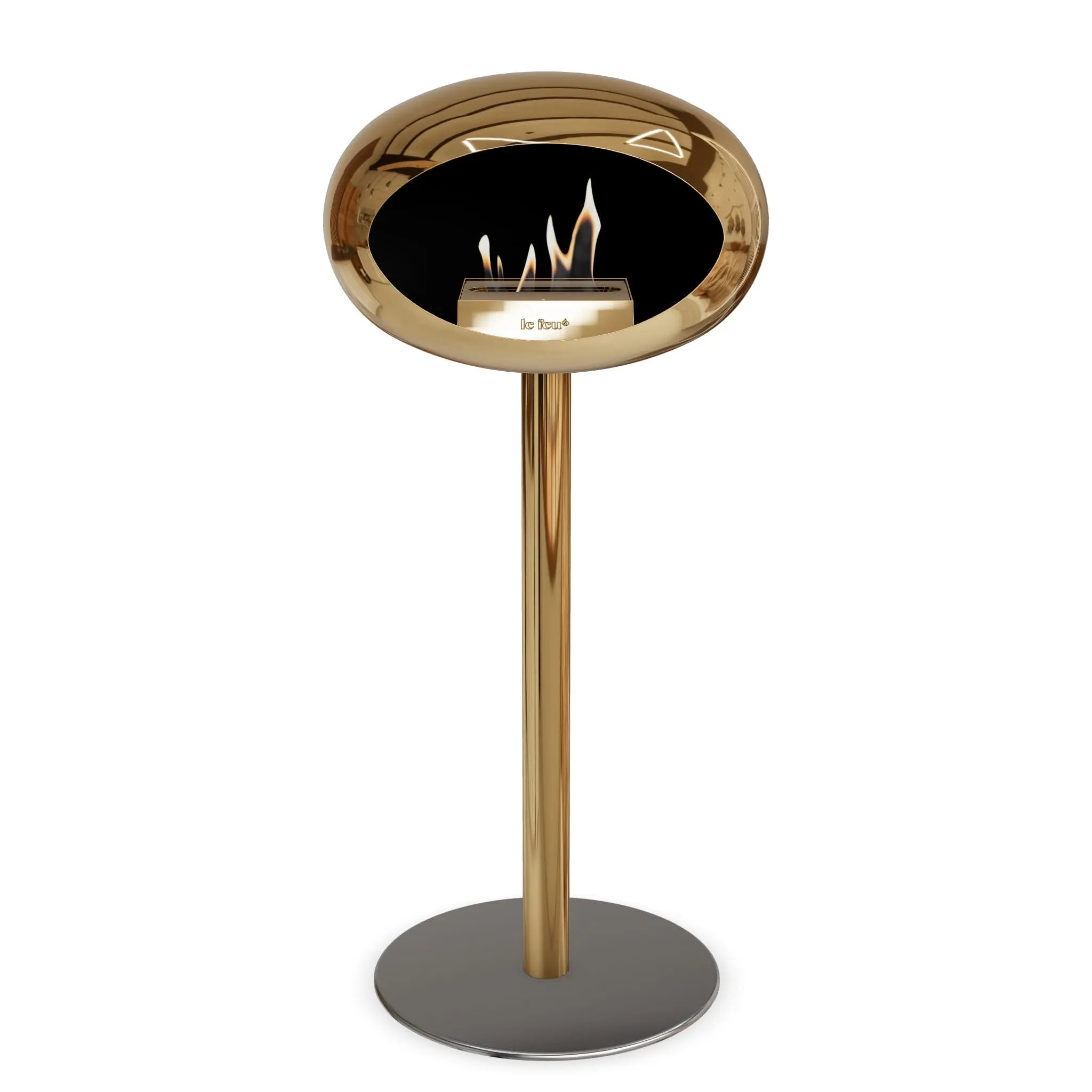 Le Feu Steel High Dome <br>Chromed Rose Gold Le Feu