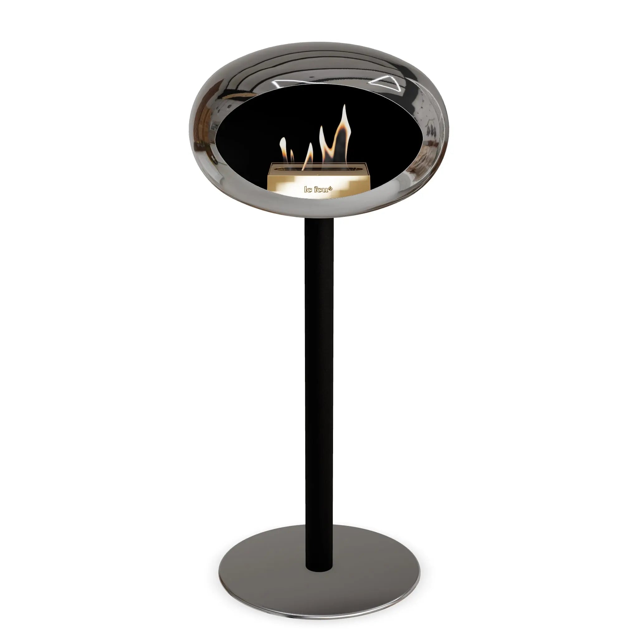 Le Feu Steel High Dome <br>Chromed Silver Le Feu