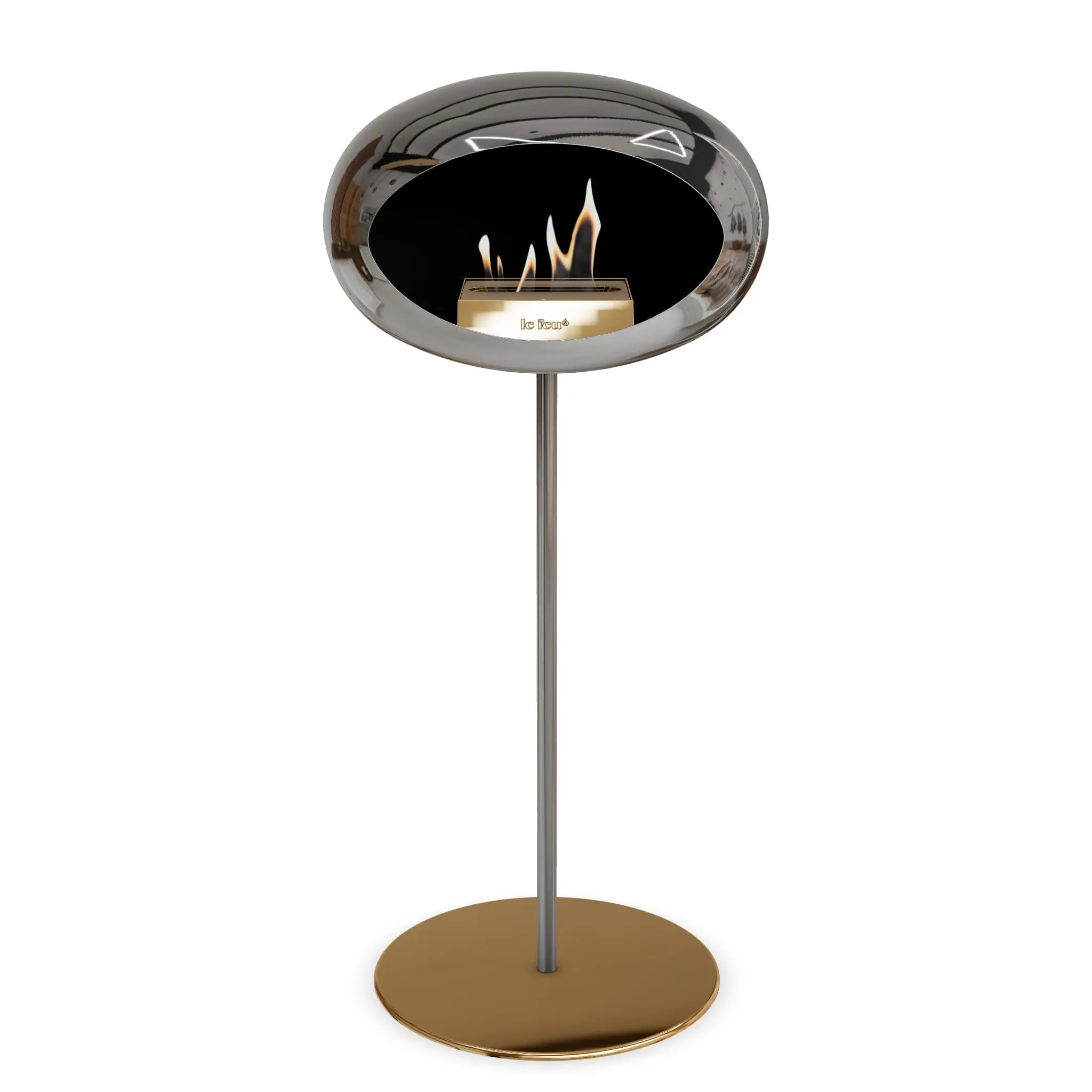 Le Feu Steel High Dome <br>Chromed Silver - Grande Outdoors