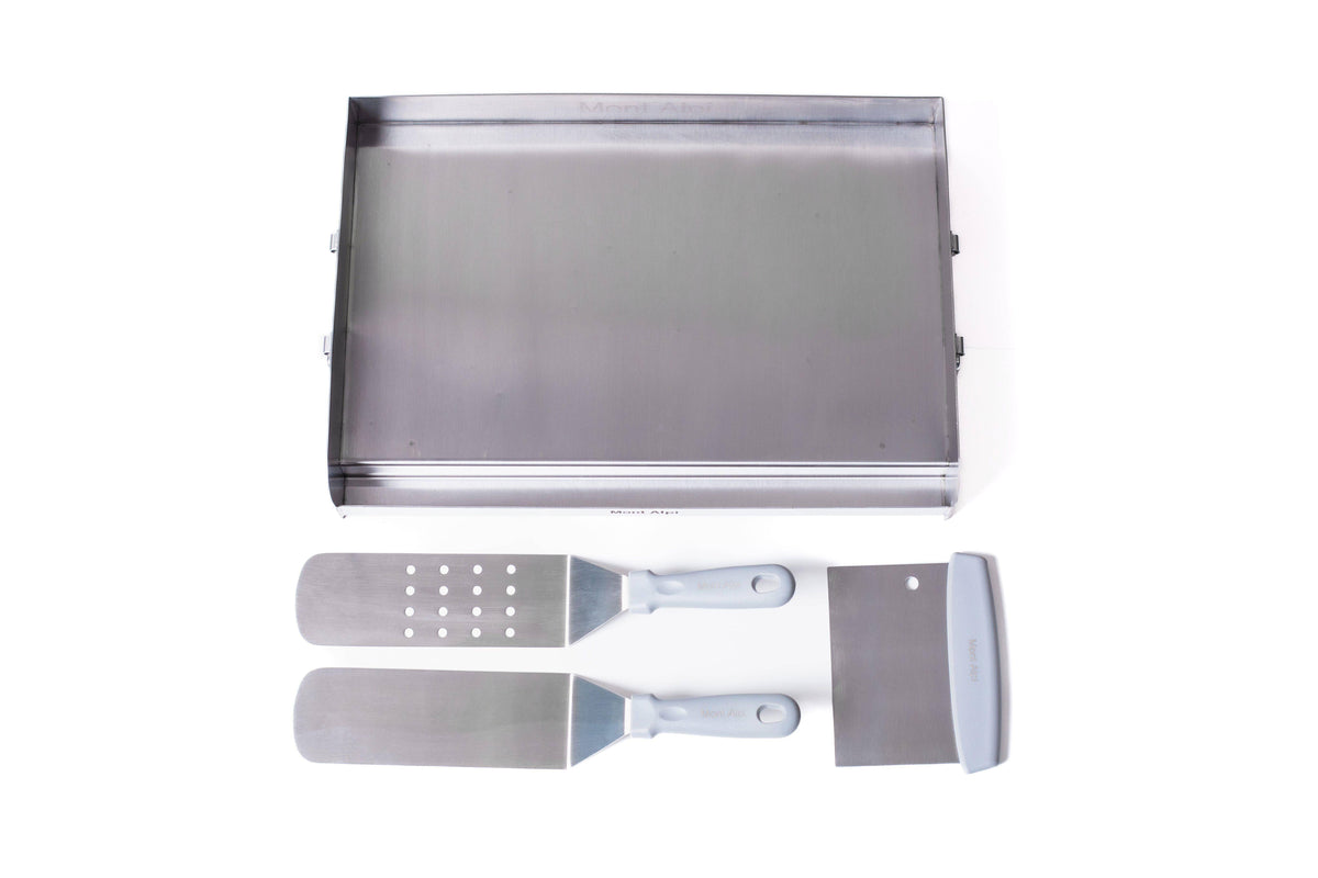 Mont Alpi MASHP griddle kit viewed from above
