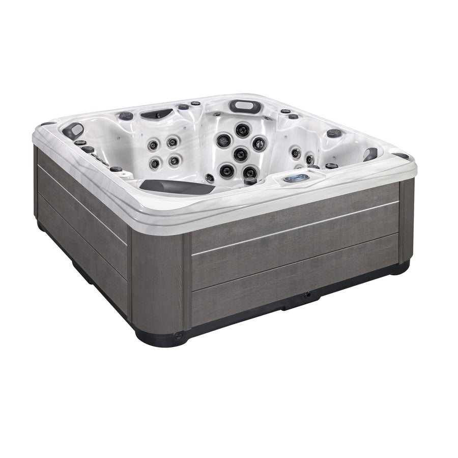 SkyBlue Vegas Lite hot tub, overhead view